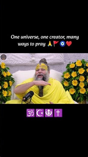 Different religions, same God, same humanity. ❤️🙏#humanity #indianculture #vrindavan