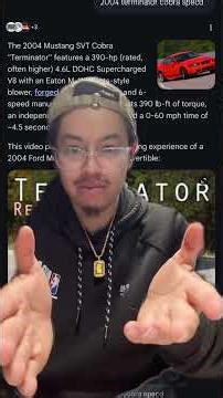 #svtcobra I love the SVT Cobra terminator , the supercharger wine sounds so nice 😎🔥💪