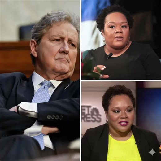THIS JUST HAPPENED: Sen. Kennedy SHUTS DOWN NBC’s Yamiche Alcindor—The Viral Exchange That Left the Press Room in Total Silence What started as a routine press briefing exploded into one of the most talked-about moments in recent memory. When NBC’s Yamiche Alcindor confronted Sen. Kennedy with a loaded question about a controversial video, she likely expected a defensive stumble—not the surgical takedown that followed. Kennedy’s icy calm, unflinching stare, and devastating response turned the ro