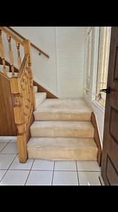 Carseldine - Hybrid 8mm Spotted Gum ✔️ Remove carpet & vinyl, remove skirtings, floor prep, install Hybrid, refit skirtings & paint, install Hybrid stairs. Wow!! 🌞👀 | S&J Timber Flooring