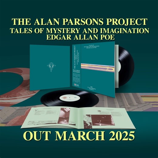 Experience the pinnacle of audio craftsmanship with the 2LP audiophile edition of “Tales Of Mystery And Imagination Edgar Allan Poe.” Released on 21st March, you can pre-order now here: approject.lnk.to/tales. This reissue is pressed on 45RPM, half-speed remastered 180g heavyweight vinyl (x2) and comes in a gatefold sleeve. The first pressing is limited to 2,000 copies, each featuring an individually numbered Obi-strip. The audio was expertly cut by Miles Showell at Abbey Road Studios using a cu