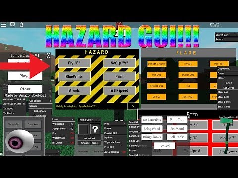 NEW OP HAZARD GUI OUT NOW FOR LUMBER TYCOON 2 (SCRIPT FOR ROBLOX)(WITH AXE DUPE AND MORE)