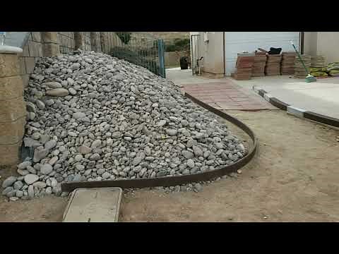 Front yard Landscaping Transformation on a Slope | Pavers, Sod, DG, Rocks and Ideas for landscape