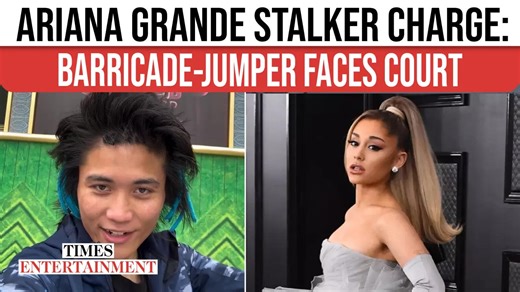 Ariana Grande Red-Carpet Intruder Officially Charged After Shocking Singapore Barricade Jump
