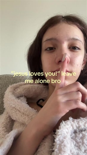 shoving religion in my face dosent make me wanna convert btw #algorithm #fyp #viral #religion #nichetok