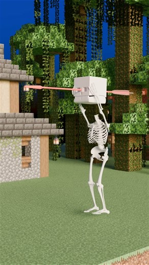 vd 22 ANIMATION VIDEO #3d #blender #minecraft #memes