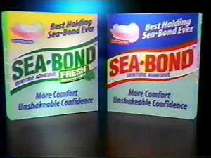 Sea-Bond Denture Adhesive - 2002 Commercial
