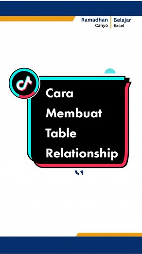 Ini dia cara membuat sebuah relationship atau menghubungkan beberapa tabel dengan menggunakan Pivot Table. Metode ini sangat membantu dalam analisis data dan juga melakukan eksplorasi data. Tonton video ini dan juga part-part sebelumnya untuk bisa lebih paham menggunakan pivot table #exceluntukadmin #pivottable #tablerelationships #excel #dataanalisis #tutorialexcel #trikexcel