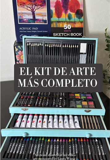 Set de Arte Deluxe de 175 Piezas para Todo Artista