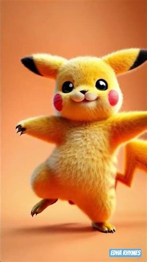 ⚡💛 Cute Pikachu Dance 💛⚡ #cute #cutebaby #cutebabydance #kidsentertainment #viral