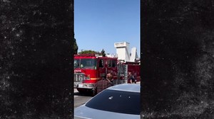 Man Jumps on Moving Fire Truck in L.A., Firefighters Retaliate in Wild Video