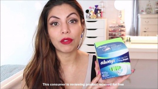 Watch Always Infinity Pads w/Flex-Foam Review on Amazon Live