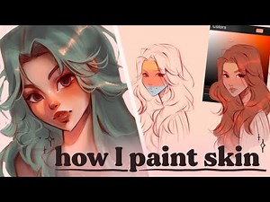 SKIN PAINTING TUTORIAL | how I paint skin in Procreate