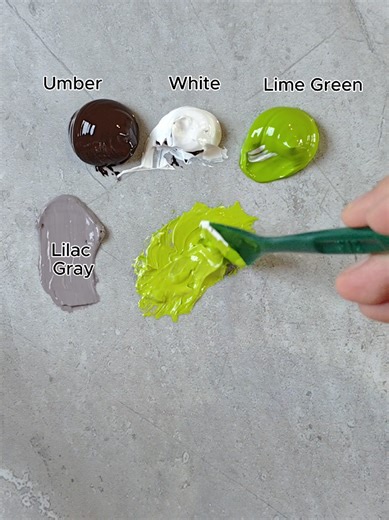 How to Make Grayish Beige, with White.#luxuryinteriors #homedecor #colormixing #paintmixing #acrylicpainting