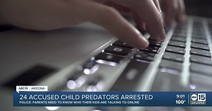 Dozens arrested in the Valley after online predator sting operation