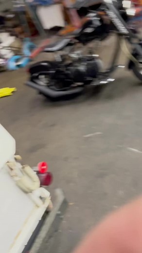 Custom cushman scooter with 25 hp omc two stroke from cushman trackster#