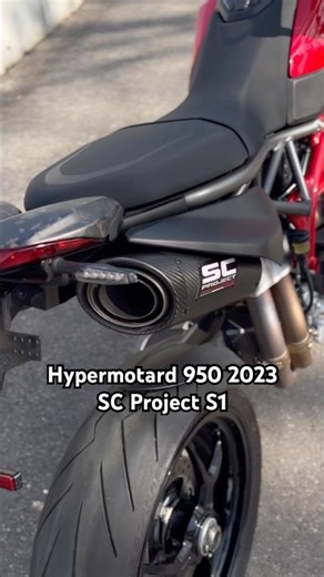 Ducati Hypermotard 950 Baujahr 2023 Euro 5 - Soundcheck SC Project S1 | zu verkaufen Interesse? DM