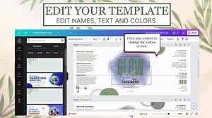 Editable Cosmetic Label Templates, Stylish Cosmetic Product Label Template, Custom Body Product Label, Custom Body Product Label, Jar Labels - Etsy