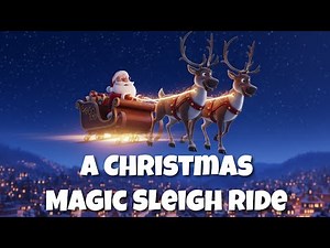 A Christmas Magic Sleigh Ride | Animated Christmas Songs for Kids Compilation