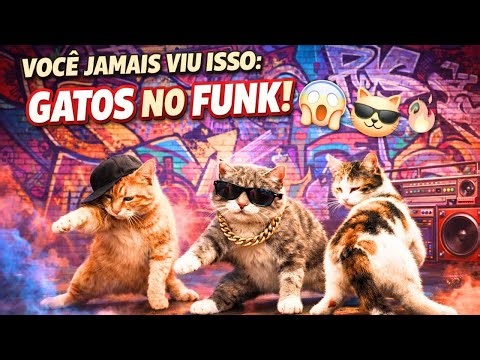 YOU'VE NEVER SEEN ANYTHING LIKE THIS BEFORE: A FUNK PARTY WITH ONLY CATS 🐱🎶