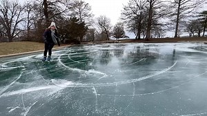 January ends with what was an interesting and dreary stretch of weather. We saw a bitter cold snap that was cold enough to freeze local ponds. ⛸️ We had 1 main snow event but more than anything, we saw rain, nearly double what we should in January. ☔️ Dreary doesn’t mean there isn’t fun to be had. Here’s one highlight from the month for me… ice skating at Eden Park! The ice was 5” thick for a few days and safe to skate on. It was so much fun!! | Jennifer Ketchmark