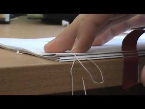 Wie man ein Buch bindet