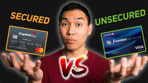 Secured credit cards vs. unsecured credit cards (2020)