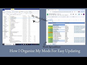 How I Organize My Mods Folder For Easy Updating | The Sims 4