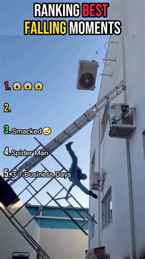 Ranking Best Falling Moments😂😂😯#hilariousfails