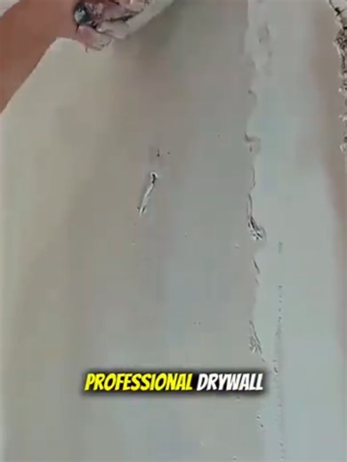 Satisfying Wall Repair & Skim Coating Tutorial | Perfect Corner Finish. #foryoupage #viralvideo #fyp