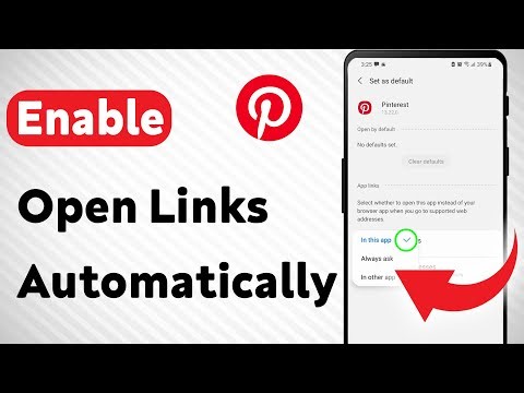 How to Enable Pinterest to Open Links Automatically on Android (Updated)
