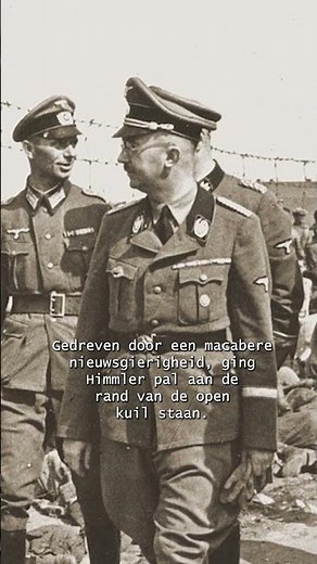 What happened when Himmler witnessed an execution himself?