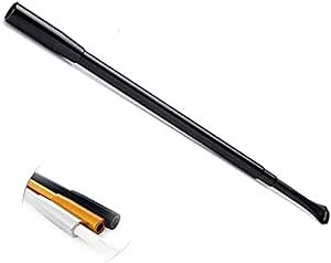 Long Extendable Cigarette Holder - Audrey Hepburn Breakfast at Tiffany's Costume Cosplay Photo Prop Party Accessory Party Favors (Slim Black)