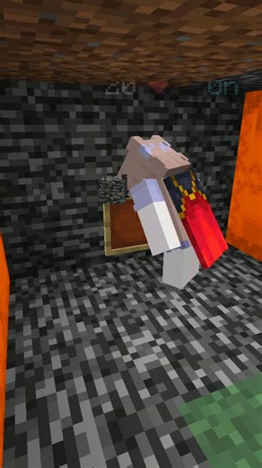 Encontré a este jugador duplicando bedrock en Minecraft 😳👍