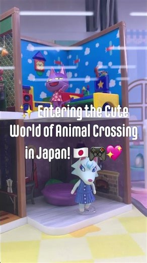 ✨ Entering the Cute World of どうぶつの森 (Animal Crossing) in Japan! 🇯🇵🎮💖