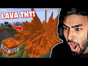 Trying Some Crazy TNT in Minecraft ⚡😱 | GamerxOm