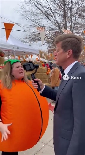 Halloween First Amendment Audit — Inflated Pumpkin Karen Meets Her Match in Freedomville, Indiana 🎃