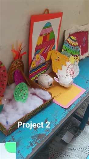 #easter egg # project # Pramila memorial advance school #followers