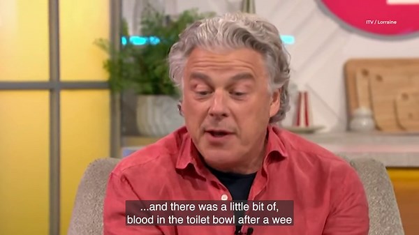 Comedian Alan Davies opens up about his bladder cancer scare