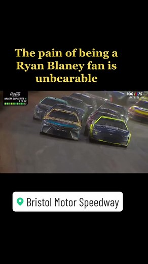 Ryan Blaney Spun by Chase Briscoe at Food City Bristol Dirt Race