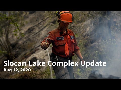 Slocan Lake Complex Incident Commander - August 12, 2024