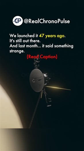 Voyager 1 Just Replied. Nobody Sent Anything.