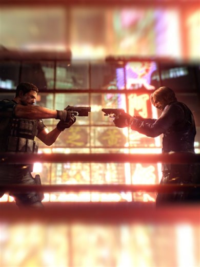 Chris Redfield vs. Leon S. Kennedy in Resident Evil 6
