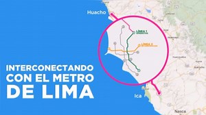 Ministro de Transportes: “La Línea 1 del tren debe llegar hasta Lurín”