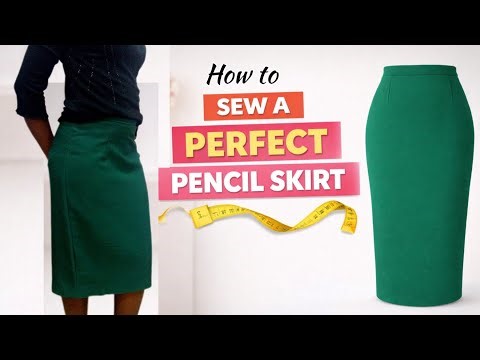 How to Sew a Perfect Pencil Skirt (Beginner Friendly)