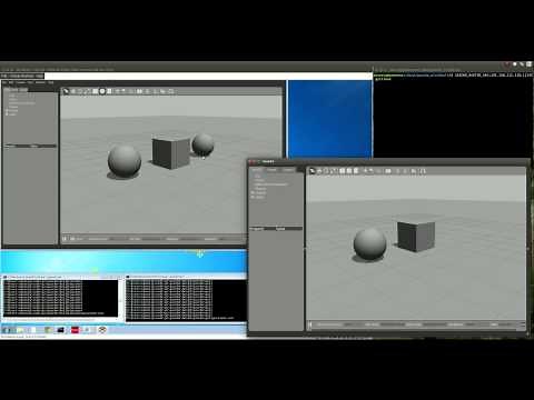 Gazebo running on Windows and Linux