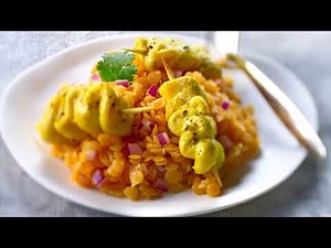 Lentilles corail au curcuma | Recette gourmande