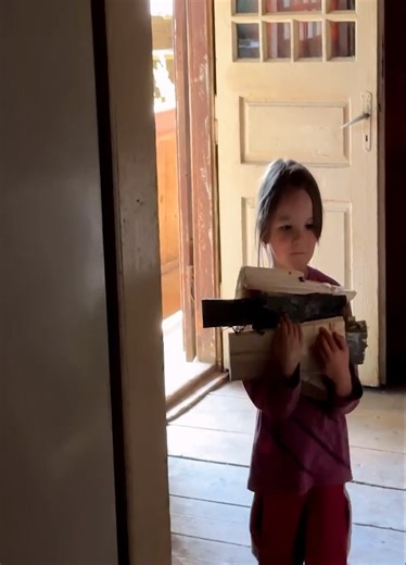 Mountains Kids Helping with Firewood and Homemade Meals | Village Cooking