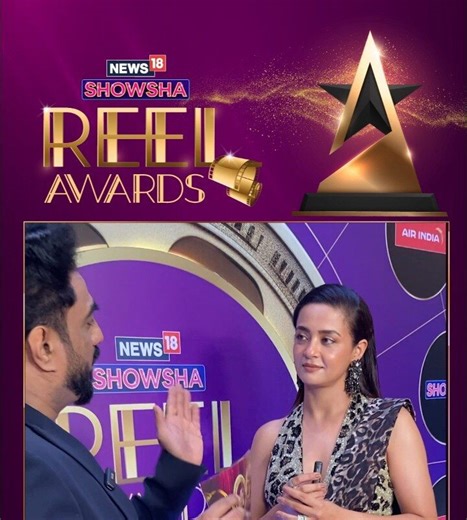 Surveen Chawla talks about seeing herself on screen at News18 Showsha Reel Awards