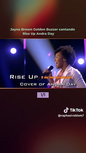 Jayna Brown Brings Emotion with 'Rise Up' on AGT